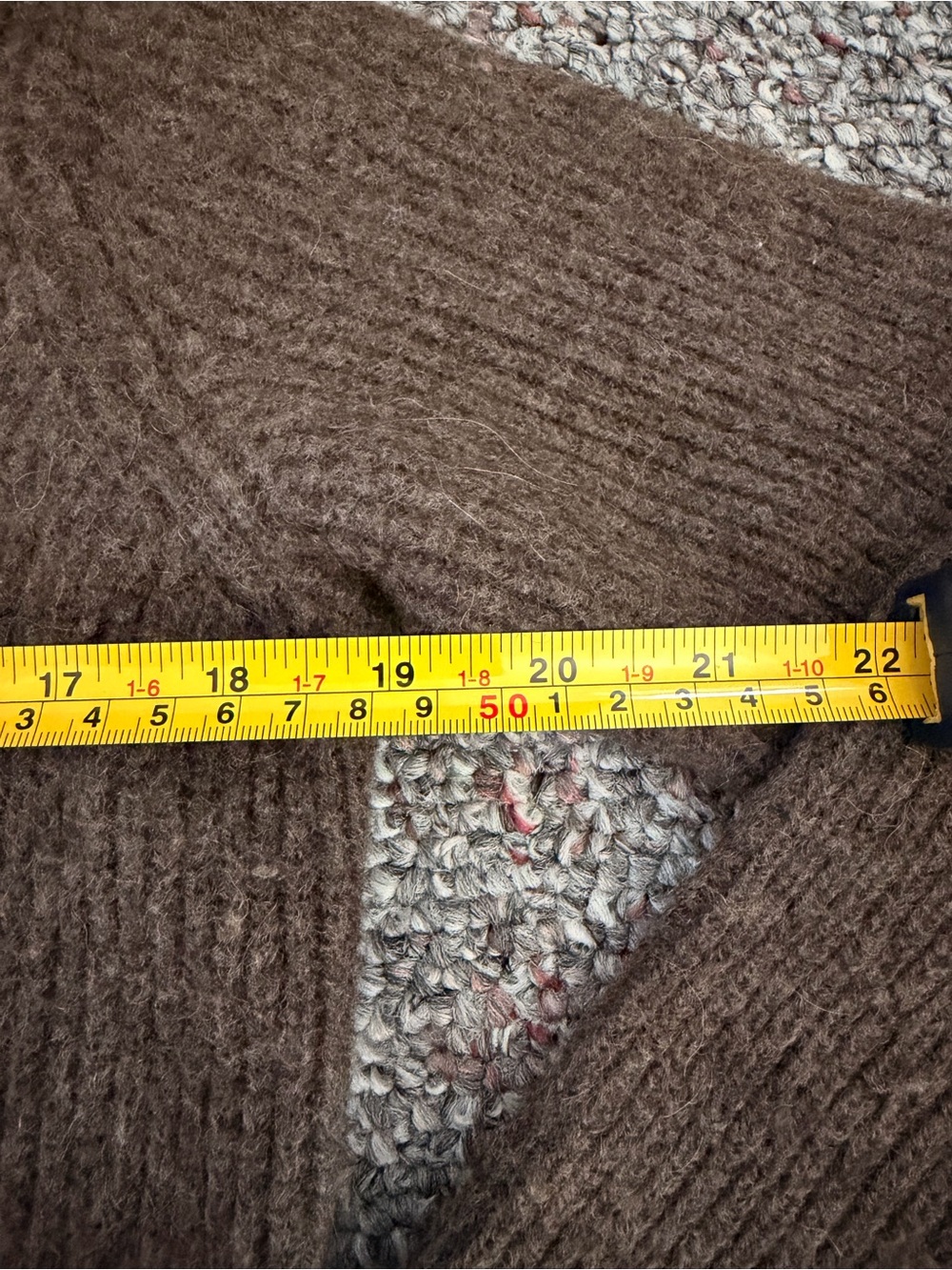 Vince Brown Ribbed Button-Front Cardigan - Picture 4 of 10